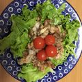おーまきばはみどり's cooksnap of when they made レンコンと豚こまのバルサミコサラダ.