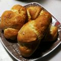 ちょびちろ's cooksnap of when they made オリーブオイルで*薄力粉のパン*.