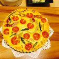 らんらんももこ's cooksnap of when they made ほうれん草&ベーコンの簡単キッシュ.