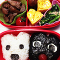 りょーみー's cooksnap of when they made 簡単♪ほうれん草のツナマヨ合え★お弁当.