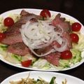 MI。。's cooksnap of when they made 柔らか牛肉たたき　.
