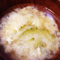 ムーミン谷のmee's cooksnap of when they made ほろ苦が旨い★玉ねぎと白ゴーヤの味噌汁.