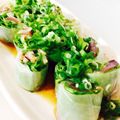 ゆんちっち's cooksnap of when they made かつおのピリ辛生春巻き.