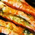 kurousa_u's cooksnap of when they made 魚焼きグリルで☆エビの黄身マヨ焼き.