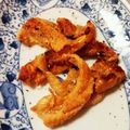 ちょこちょこまるん's cooksnap of when they made 鶏皮のパリパリ焼き☆.