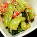 ♥ＩＺＵ♥'s cooksnap of when they made ★簡単★青梗菜とカニカマの和え物.