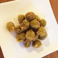yukky000's cooksnap of when they made ワインのお供に☆オリーブの肉詰め　衣揚げ.