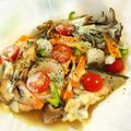 junko146's cooksnap of when they made 鮭のバジル包み焼き.