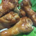 ☆さかな☆'s cooksnap of when they made 簡単★ピリ辛チキン・ＢＢＱソース.