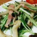 うっさペコペコ's cooksnap of when they made 水菜のペペロンチーノ.