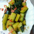 なおころピッコロ's cooksnap of when they made キュウリと小エビの炒め物.