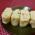 赤い電話's cooksnap of when they made お弁当に☆洋風卵焼き.