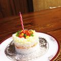 ひめっ's cooksnap of when they made ケーキ風マッシュポテト♡誕生日やお祝いに.