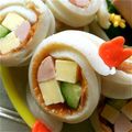 amiamikk's cooksnap of when they made 簡単！！ちくわのお花畑巻き.