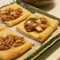 yukanosuke's cooksnap of when they made あぶらあげと納豆で☆トースターおつまみ.