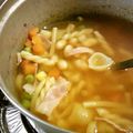 由芽15's cooksnap of when they made 野菜たくさん♪豆と野菜のミネストローネ.
