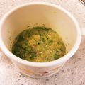 dorakiti's cooksnap of when they made 離乳食・中期■ブロッコリーばなな.