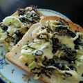 さぁ★たぁ★'s cooksnap of when they made 胡麻香る❀たっぷりレタスの塩昆布トースト.