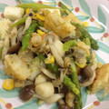 カナー's cooksnap of when they made イカとアスパラの塩炒め.