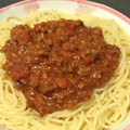 ten417's cooksnap of when they made ひき肉と玉ねぎとトマト缶でミートソース.
