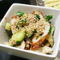 はまゆっき's cooksnap of when they made たたき胡瓜と竹輪の梅肉和え.