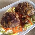 YuMy84's cooksnap of when they made 失敗知らず！フライパンで簡単 ハンバーグ.