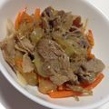 mayutoto's cooksnap of when they made ♡懐かしい給食の味！！豚肉のしょうが煮♡.