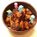 emmanneM's cooksnap of when they made 故郷八戸の海の幸♡　イカバーグのお弁当♪.