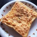 ♡tmk☆'s cooksnap of when they made 鮭フレークとマヨネーズのズボラトースト☆.