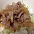 maーkuro's cooksnap of when they made 簡単♩ボリューミーシャキシャキ豚丼.