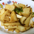 MamiBuck's cooksnap of when they made 速攻！筍とエリンギのオイスターマヨ炒め.