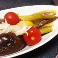 北ちひろ's cooksnap of when they made 夏にアスパラとパプリカのさっぱりマリネ♪.