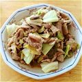 しんおばぁ！'s cooksnap of when they made 豚肉とキャベツの味噌炒め.