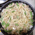 クックANLLO1☆'s cooksnap of when they made もやしと豚肉の味噌炒め.