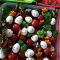 ピンクゴールドリボン's cooksnap of when they made うずら応援団♫にぎやか運動会お弁当.