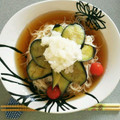 椿つばき's cooksnap of when they made 我が家の夏の定番♪揚げ茄子のぶっかけ素麺.
