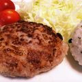 nuyahio's cooksnap of when they made 卵・小麦不使用だけどまとまる♡ハンバーグ.
