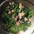 kaoriueshi's cooksnap of when they made 小松菜とツナのマヨポン和え.