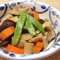chacorita's cooksnap of when they made 干し椎茸と高野豆腐の煮物.