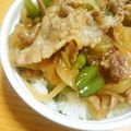めぐぷら's cooksnap of when they made 子供から大人まで♡簡単時短豚丼.