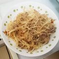 べにあ's cooksnap of when they made もやしと豚肉のにんにく味噌炒め.