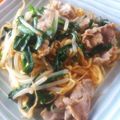 Ritsuko413's cooksnap of when they made パッタイ風みそ焼きそば.