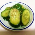 あいじゃわ's cooksnap of when they made こぶ茶で！浅漬キュウリ.