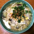 クックター's cooksnap of when they made 茄子の卵とじにゅうめん.