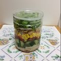 HiroUSB's cooksnap of when they made 簡単 綺麗 ジャーサラダ.