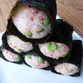 ゆしゅな's cooksnap of when they made 枝豆と焼きたらこのおにぎり。.