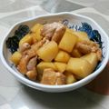 どんあき's cooksnap of when they made 鶏の手羽元とじゃがいもの甘辛煮＊.