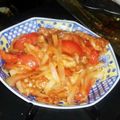 toto18's cooksnap of when they made 簡単に出来ちゃう豚こまのケチャップ炒め。.
