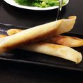 samamam＊'s cooksnap of when they made ベーコンのスティック春巻き♡.