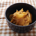 ゆうさんよりさん's cooksnap of when they made 新しょうがのべっこう煮.